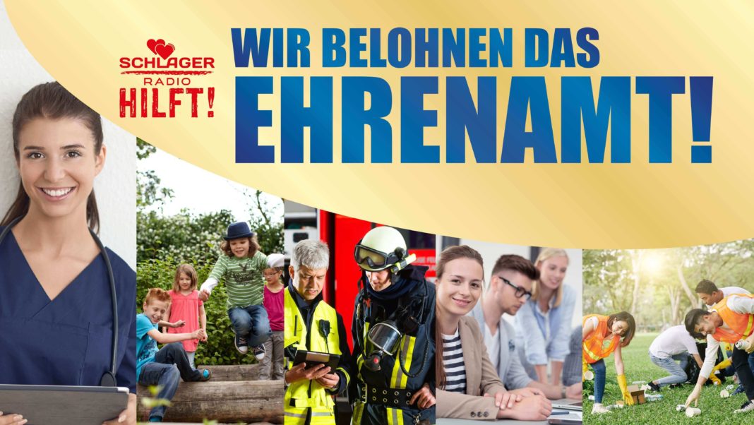 Schlager Radio hilft - Wir belohnen das Ehrenamt