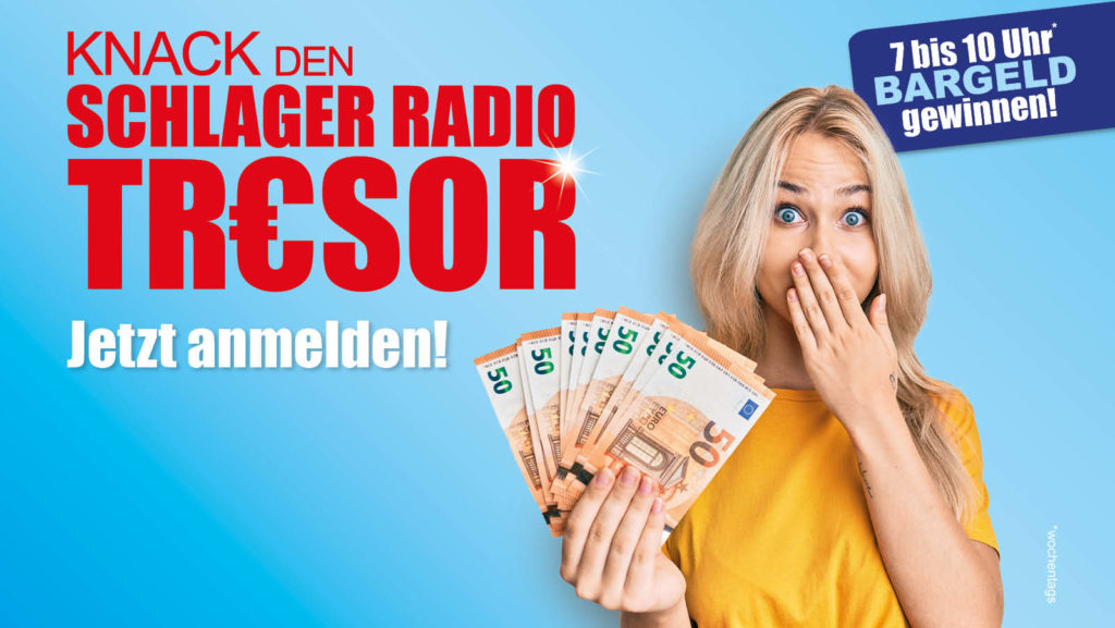 Knack den Schlager Radio Tresor!