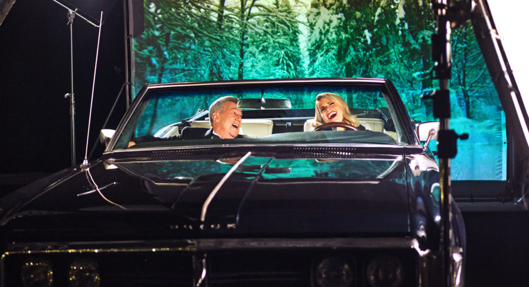 Roland Kaiser un Michelle Hunziker