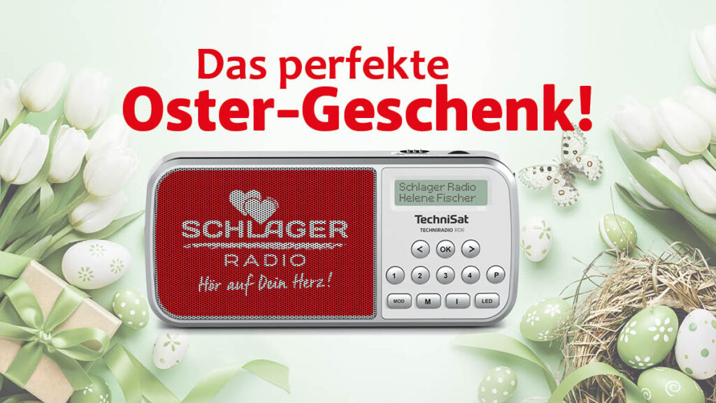 Schlager Radio zum Verschenken