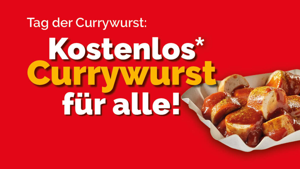 Schlager Radio verschenkt Currywürste