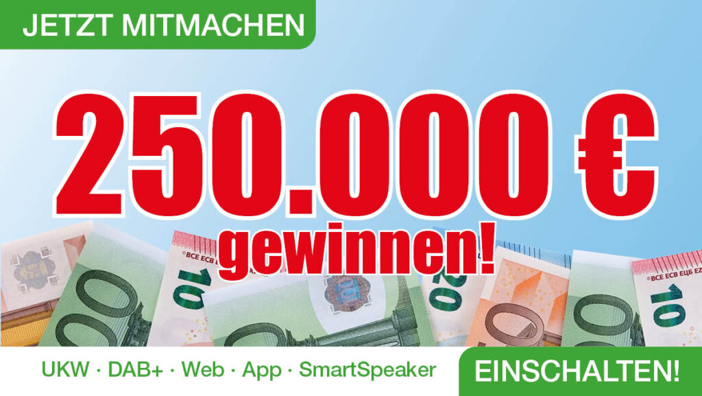 Mit Schlager Radio eine viertel Million gewinnen!