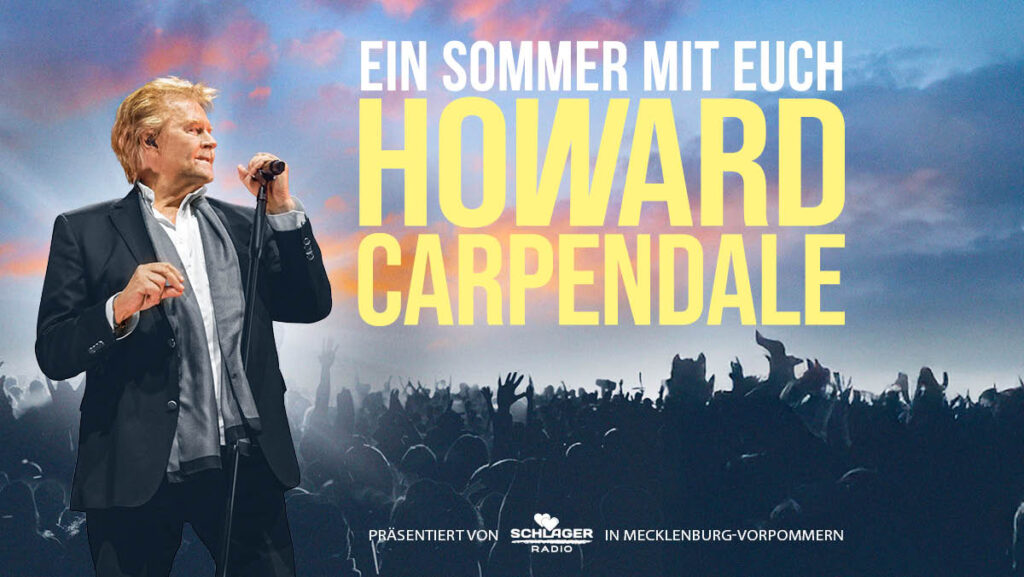 Schlager Radio holt Howard Carpendale nach MV