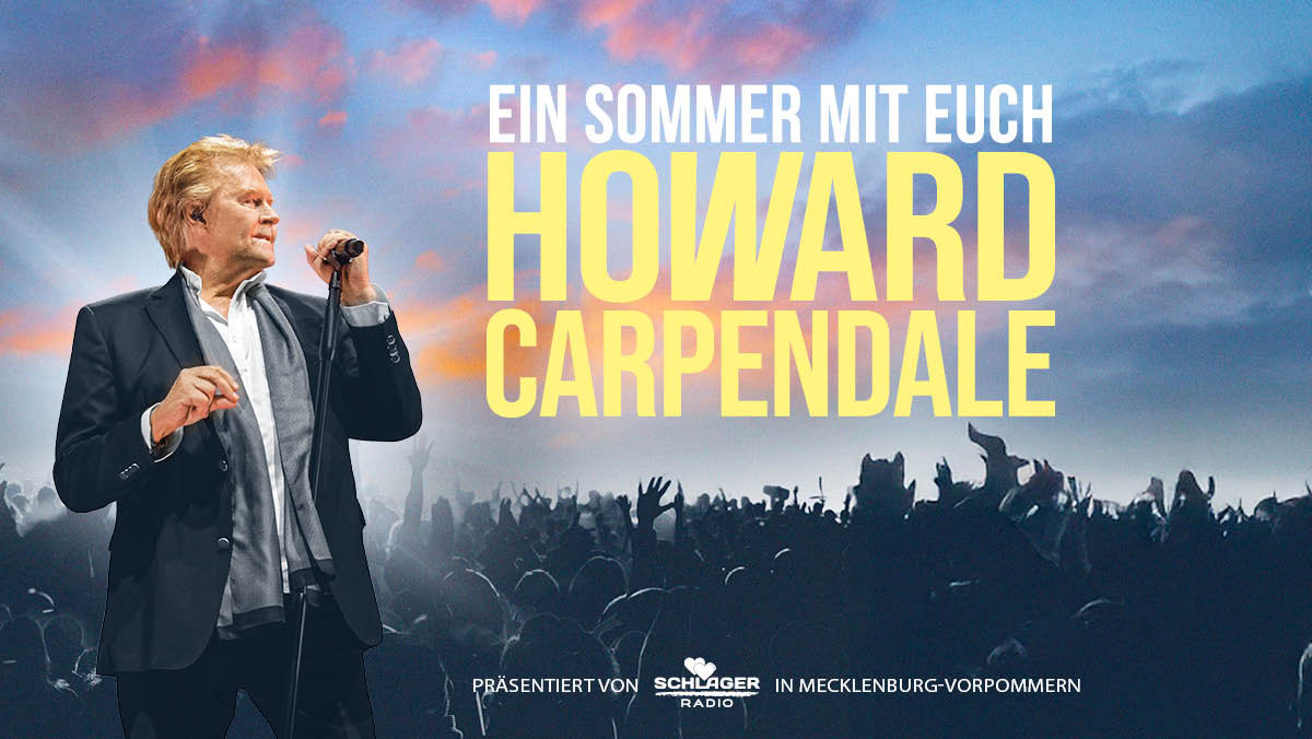 Schlager Radio holt Howard Carpendale nach MV