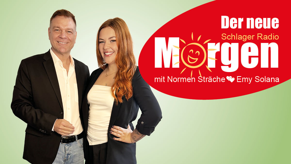 Neuer Schlager Radio-Morgen mit Normen Sträche & Emy Solana