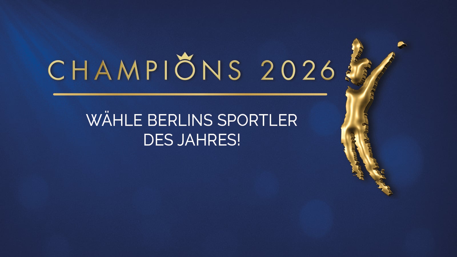 Championsgala – Berlins Sportler des Jahres 2026